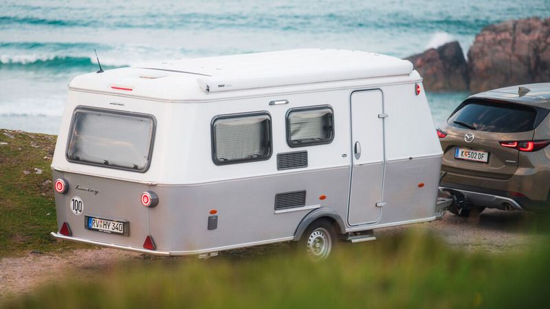 Die Hymer-Schwester Eriba feiert in Düsseldorf die Premiere des neuen Touring. (Bild: Eriba)