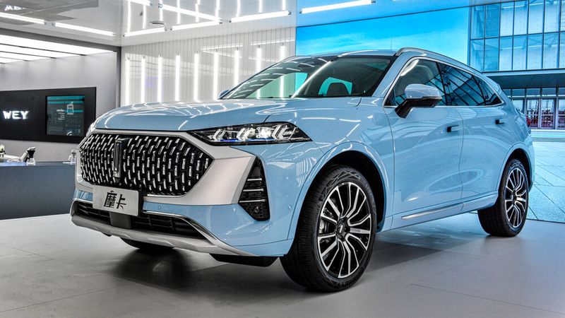 Der Wey V71 soll das erste internationale Modell der Marke werden.(Bild:  Great Wall Motors)