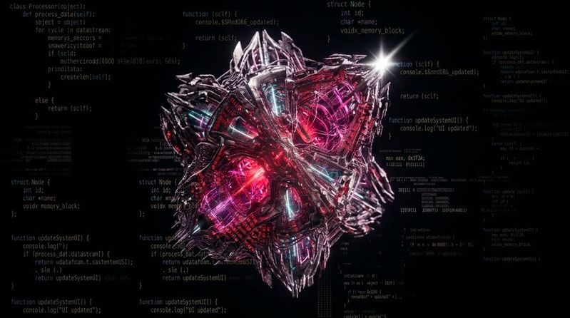 Malware wird der Analyse von Watchguard zufolge individueller, weil Malware-as-a-Service und KI-gestützte Werkzeuge es Angreifern ermöglichen, kostengünstig für jedes Zielsystem eine eigene, maßgeschneiderte Schadsoftware zu erstellen.(Bild:  Gemini / Vogel IT-Medien GmbH / KI-generiert)
