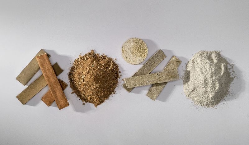 Ob Beton, Gips, Keramik, Fliesen, Steinmehl, Sand oder Glas: Morphit besteht aus bis zu 80 Prozent Bauabfällen.(Bild:  Arkadi Raskin)