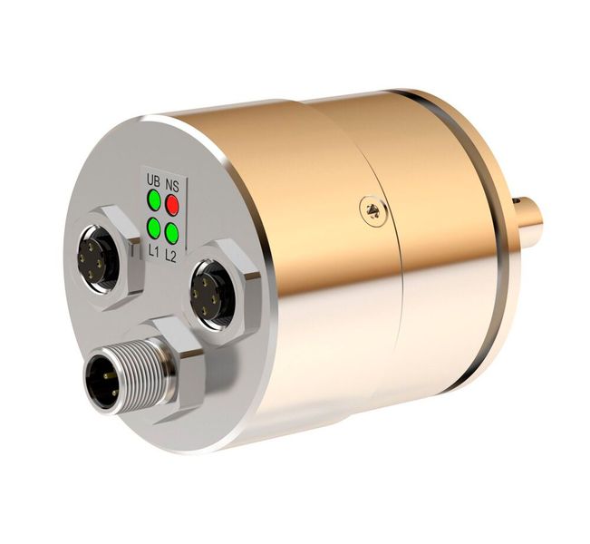 Die neue Version des funktional sicheren Drehgebers TRT/S3 von TWK ist durch eine 14 mm kürzere Gehäuselänge ist kompakter als die Vorgängerversion. (Bild: TWK-ELEKTRONIK GmbH)