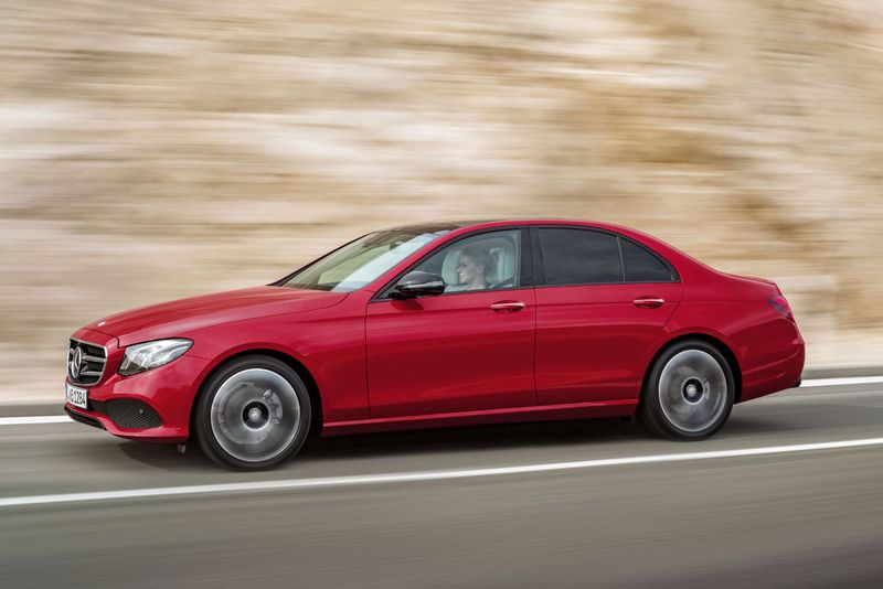 Obere Mittelklasse: Mercedes E-Klasse, 3.408 Neuzulassungen. (Daimler)