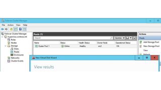 Die Verwaltung von Scale-Out File Servern als Clusterdienste erfolgt über die Failovercluster-Verwaltung. (Joos / Microsoft)