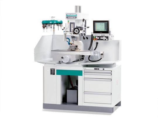 «Picomax 21-M» – kompakt und vielseitig.(Bild:  Fehlmann AG Maschinenfabrik)