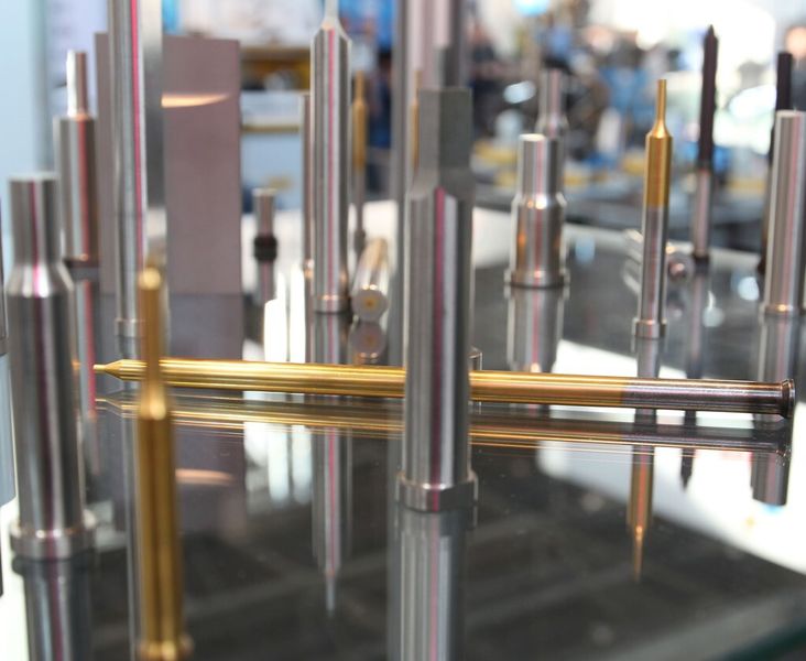 Präzise Normalien aus der Schmiede von Kalipyansan, dem ersten Hersteller solcher Teile aus der Türkei, können seit über 20 Jahren auf der Euromold begutachtet und natürlich geordert werden. (Bild: Königsreuther)