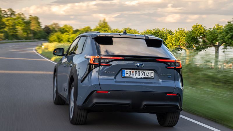 Optisch mimt der Elektriker den robusten Alleskönner. (Bild: Subaru)