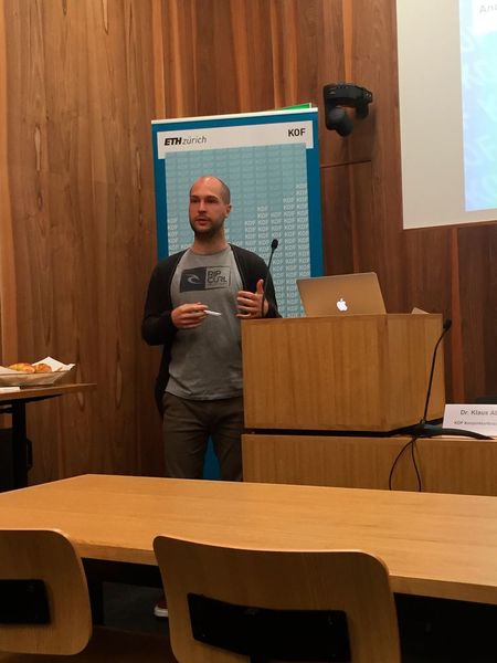 «Der Brexit hat die Unsicherheit in der Schweiz erhöht, aber nicht in dem Masse wie frühere Ereignisse, wie die Finanz- und Bankenkrise» Andreas Dibiasi, KOF ETH Zürich (Sergio Caré)