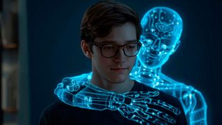 KI-Bots stehen manchen Jugendlichen als emotionale Unterstützung zur Seite. Diese intensive Interaktion kann jedoch Risiken bergen. (Bild: Canva / KI-generiert)