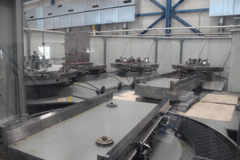 Gut gerüstet für die Bearbeitung großer und schwerer Werkstücke: Aus der Fertigung von Berghoff Mechanical Engineering. (Bild: Sonnenberg)