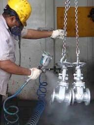 Eco-friendly water quenching type paint booth (Picture: Vogel Business Media India)