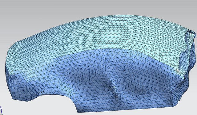 New capabilities in NX CAE 10 for simulation modeling and postprocessing mean you can now perform an integrated, end-to-end vibro-acoustic workflow to increase productivity for automotive noise, vibration and harshness (NVH) analysis. (Bild: Siemens PLM)