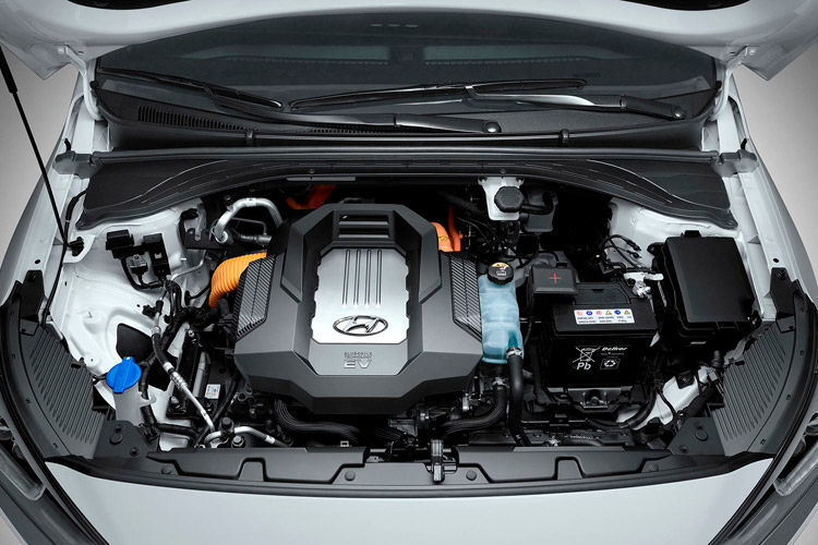 Der verbaute E-Motor leistet 120 PS. (Hyundai)