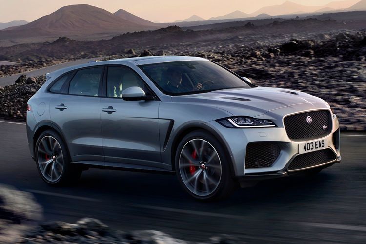 Jaguar präsentiert den Jaguar F-PACE SVR auf der New York International Auto Show. (Bild: Jaguar)