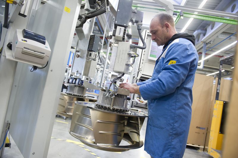 40 % seines Umsatzes erzielt EBM-Papst mit Produkten, die jünger sind als vier Jahre. (Bild: Ebm-Papst)