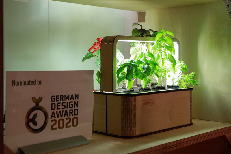 GreenBox war mit einem Indoo-Garten auf der IFA. (© Messe Berlin GmbH)