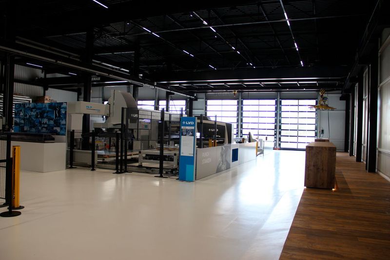 Eindrücke aus dem neuen Experience Center von LVD. (Itasse)