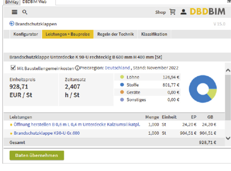 Mit RIB FM sind zusätzliche Listen für den Import von Raum- und Anlagenbuch nicht mehr erforderlich.(Bild:  RIB Software GmbH)