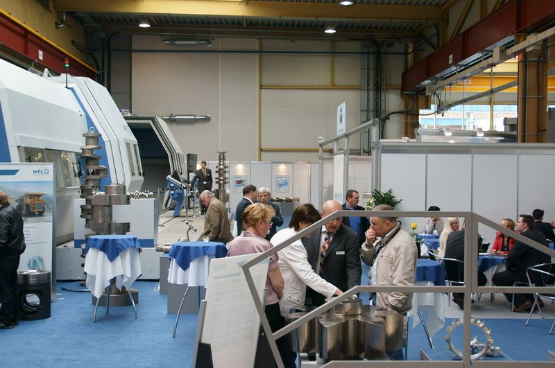 WFL Innovationen konnten vom 13. – 16. Mai live unter Span am Standort Linz bestaunt werden. (Bild: Matthias Vogel)