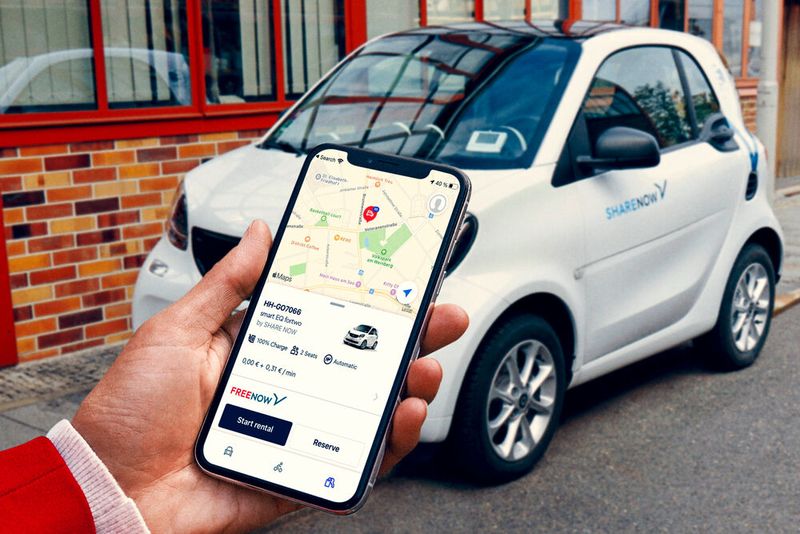 Das Carsharing-Geschäft will nicht richtig in Schwung kommen.(Bild:  Mercedes-Benz Mobility AG)
