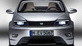 Studie Visio M: Die TU München hat ein besonders preiswertes E-Auto entwickelt. (Foto: TU München)