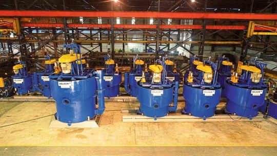 Die neue Flotationszelle verfügt über einen tieferen Trenn- und Klärbereich mit größerer Neigung, um die schnelle Ableitung des Klärschaums zu erreichen. (Bild:  Takraf)