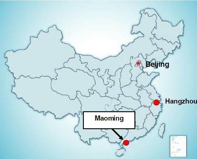 Maoming, Guangdong Province, China – Location of Air Liquides future 3,000 tons per day air separation unit.  (Picture: Air Liquide)