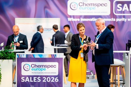 Die Chemspec Europe gilt als zentraler Treffpunkt für verschiedene Industriebranchen der Fein- und Spezialchemie.(Bild:  Chemspec Europe)
