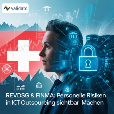 Schweizer Finanzinstitute müssen Drittparteien und deren Mitarbeitende stärker prüfen. Validato unterstützt Banken und Versicherer bei datenschutzkonformen Screening-Prozessen. (Bild: Validato AG)