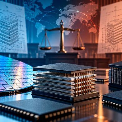 Spion gegen Spion: Hat Micron gegen YMTC's Patente verstoßen, oder YMTC die Grundlage für diese Patente selbst illegal von Micron bezogen? (Bild: KI-generiert)