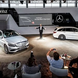 Weltpremiere der Mercedes-Benz C-Klasse T-Modell im Werk Bremen.