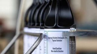 Exxon Mobil has increased monthly production of isopropyl alcohol – a key ingredient in sanitiser – by about 3,000 tonnes at its chemical manufacturing facility in Baton Rouge, Louisiana, USA. (Exxon Mobil)