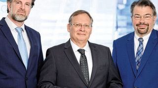 The new management of EPC Engineering & Technologies is pleased that a world market leader like Chimei has chosen EPC technology. From left to right: Karol Kerrane (Managing Director), Michael Streng (Technology Director), and Franz-Josef Willems (Managing Director).  (EPC Group)