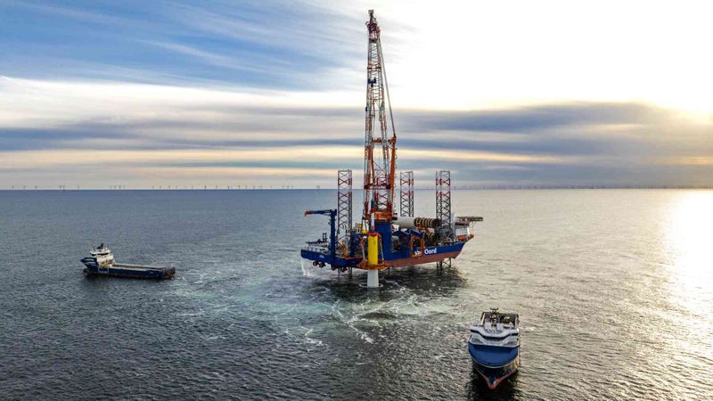 Nach dem Zuschlag für das "Nordseecluster A" hat RWE nun auch die Plangenehmigungen für das "Nordseecluster B" erhalten.(Bild:  RWE, Matthias Ibeler)