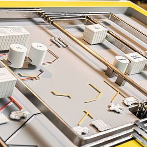 13 îlots thématiques sont consacrés à la diversité des sujets de recherche au PSI, du stockage énergétique au développement de nouvelles technologies, en passant par la médecine du futur.(Source :  Institut Paul Scherrer / Markus Fischer)