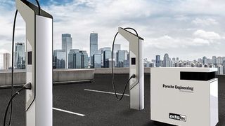 „High Power Charger“ – Schnellladen am leistungsbegrenzten Verteilnetz. (ADS-TEC)
