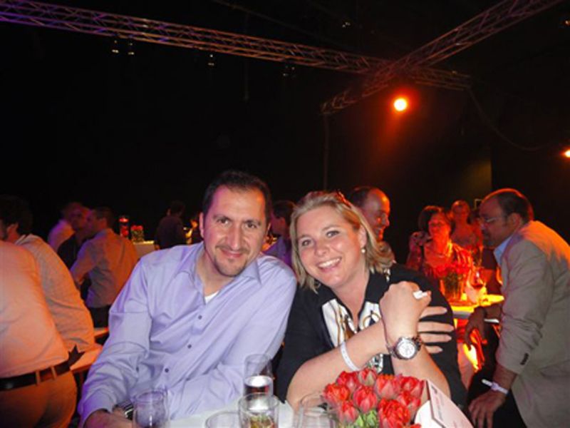 Yavuz Cinar, Ingram Micro und Susanne Kraft, TomTom. (Archiv: Vogel Business Media)