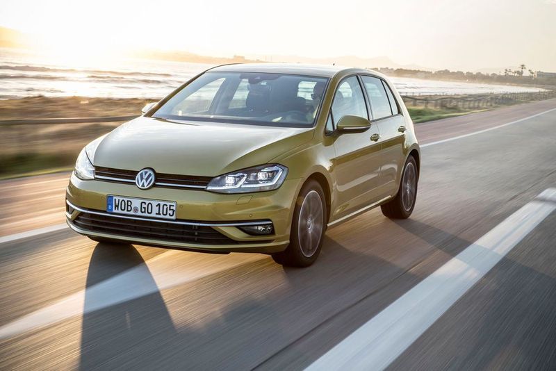 Meistverkauftes Auto im Januar in der Kompaktklasse: VW Golf, 14.399 Neuzulassungen (VW)
