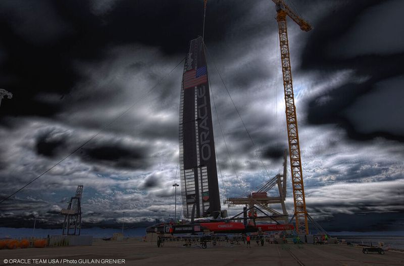 Beeindruckend: Die AC72-Yachten sind absolute Hightech-Geräte ( ACEA)