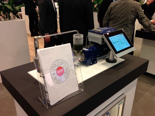 Das PLT-Labor hat den MTP-Demonstrator bereits auf der Achema 2024 und der Namurtagung vorgestellt. (Bild:  PLT Labor, TH Köln)
