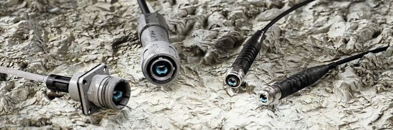 Rosenberger offers an entire family of EBM connectors.(Image:  Rosenberger)