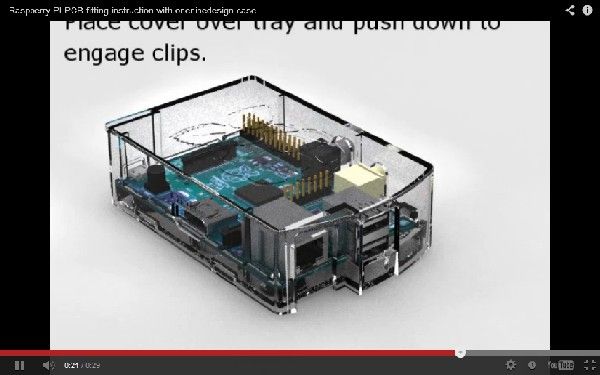 Raspberry-Pi-Case: Details und Handhabung der Raspberry-Pi-Box von  One-Nine-Design (Bild: One-Nine-Design)