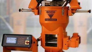 Der neue Doppelrührer homogenisiert Schüttgüter mit unterschiedlichen Schüttdichten. (Bild: Koch)