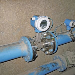 Durchflussmessung mit Wirbelzähler Vortex-Prowirl 