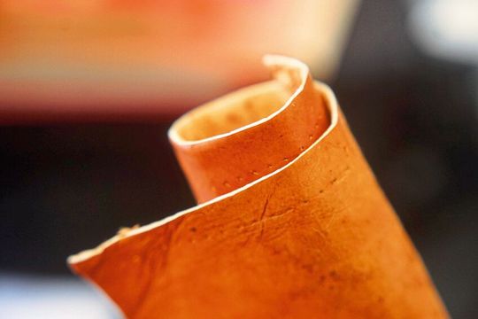 Aus Pilzen gewonnenen lederartigen Materialien haben beträchtliches Potenzial vor allem im Bezug auf ihre Nachhaltigkeit. Aus Pilzen gewonnenen lederartigen Materialien haben beträchtliches Potenzial vor allem im Bezug auf ihre Nachhaltigkeit.