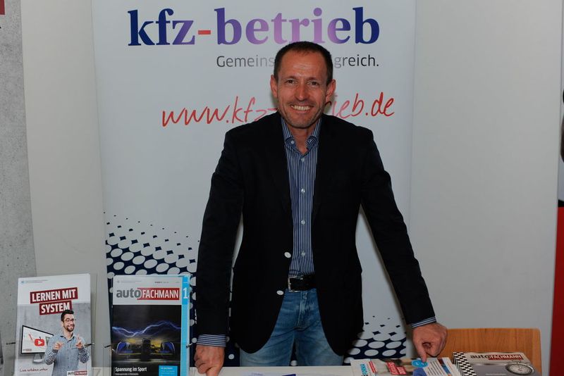 Gemeinsam erfolgreich: Jürgen Beck vom »kfz-betrieb«.  (Reich/»kfz-betrieb«)