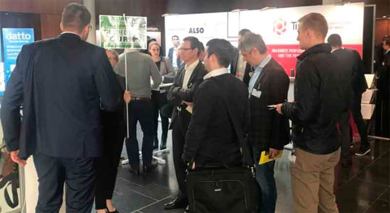 Beim schnellen Überblick hilft die Guided Tour auf der #storagetc  (Vogel IT-Akademie)