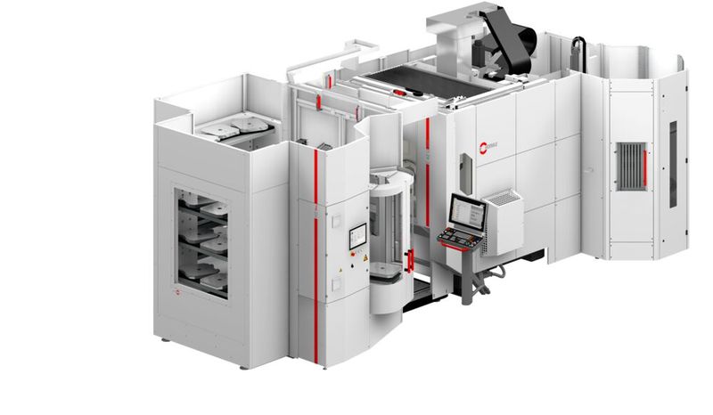 C 42 GEN2 with handling system HS flex. (Image:Hermle)