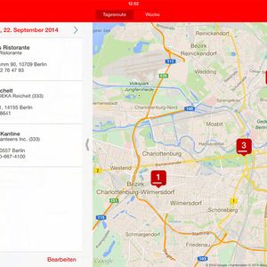 Die Manager App ist eine Variante der 'future Sales Force Automation powered by Your SL' und ist für Vertriebsmanager gedacht und ermöglicht die Abfrage und Analyse von Kundendaten.