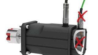 Bild 1: Für die feldorientierte Regelung von Synchronmotoren wird ein Drehgeber benötigt. Dieser kann bei der Anwendung von dynAIMx entfallen, ohne das Einschränkungen für den Betrieb der Maschine bestehen. (Bild: Bitflux)