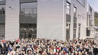 Die rund 420 GRW-Mitarbeiter sind nun an einem Standort vereint.  Bild: GRW (Archiv: Vogel Business Media)